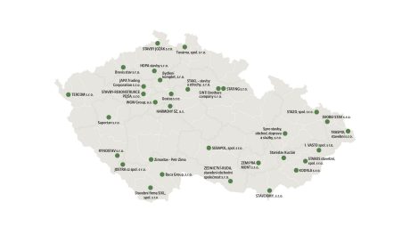 Mapa stavebních firem e4 dům | wienerberger