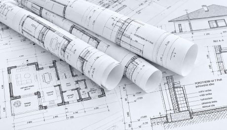 Fotografie projektů (blueprint) pro e4 dům od wienerbergeru