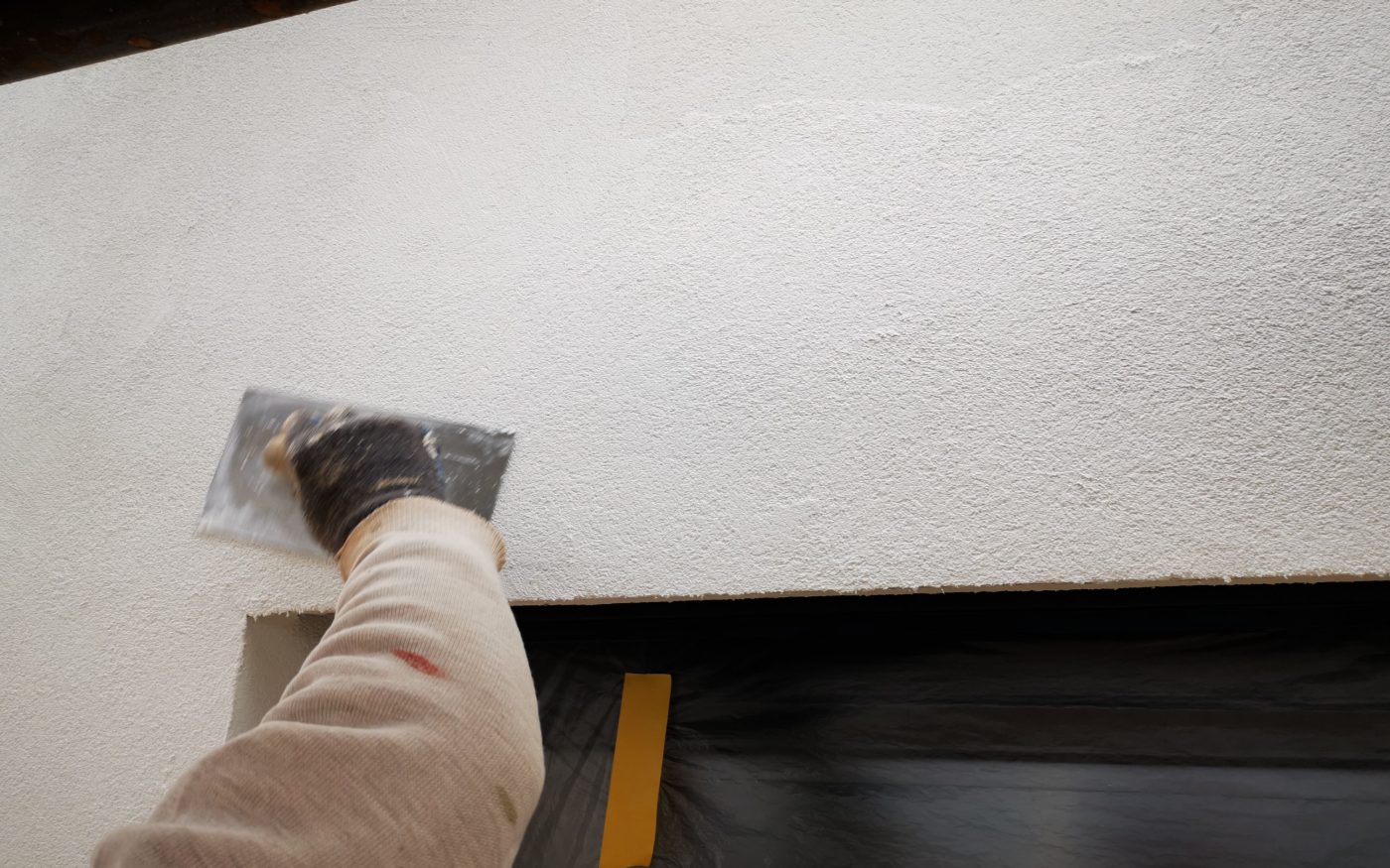 Fotografie finální omítky a venkovní fasády | Vzorový e4 dům | Wienerberger