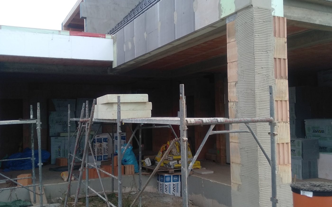 Fotografie gajgrů a svodů | Vzorový e4 dům | Wienerberger