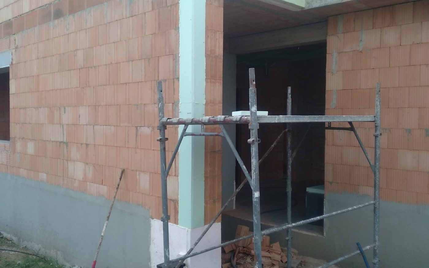 Fotografie gajgrů a svodů | Vzorový e4 dům | Wienerberger