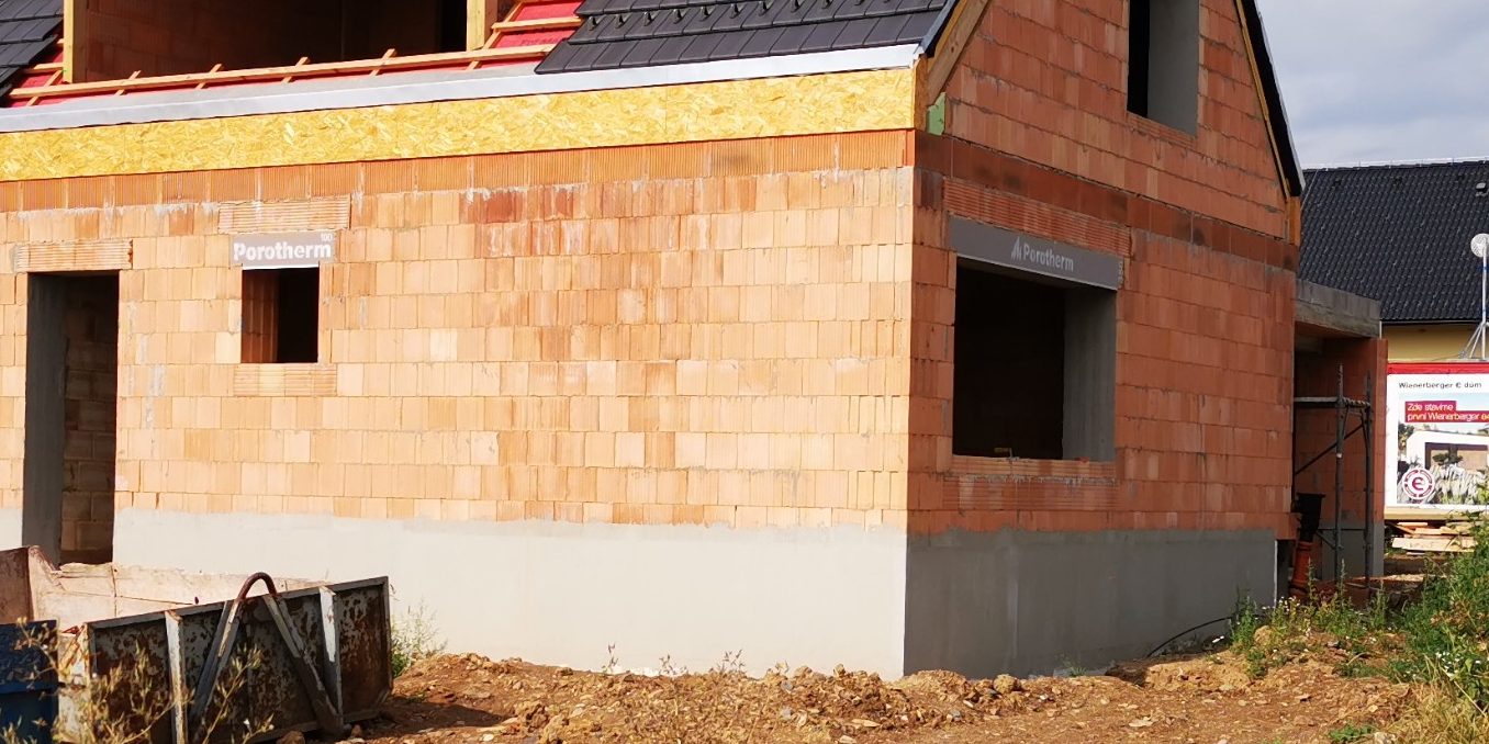 Příčky schody | Vzorový e4 dům | Wienerberger