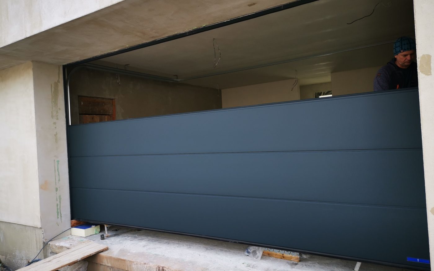 Fotografie garážových vrat | Vzorový e4 dům | Wienerberger