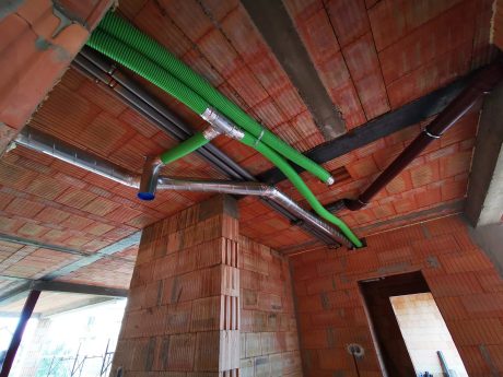 Fotografie rekuperace a zateplení podkroví | Vzorový e4 dům | Wienerberger