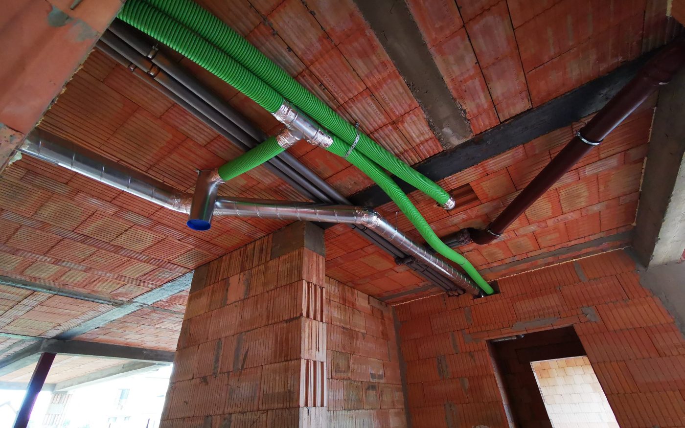 Fotografie rekuperace a zateplení podkroví | Vzorový e4 dům | Wienerberger