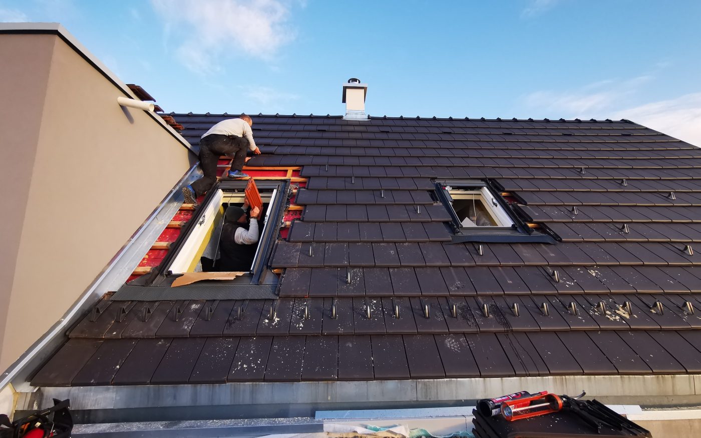 Fotografie Velux střešních oken | Vzorový e4 dům | Wienerberger