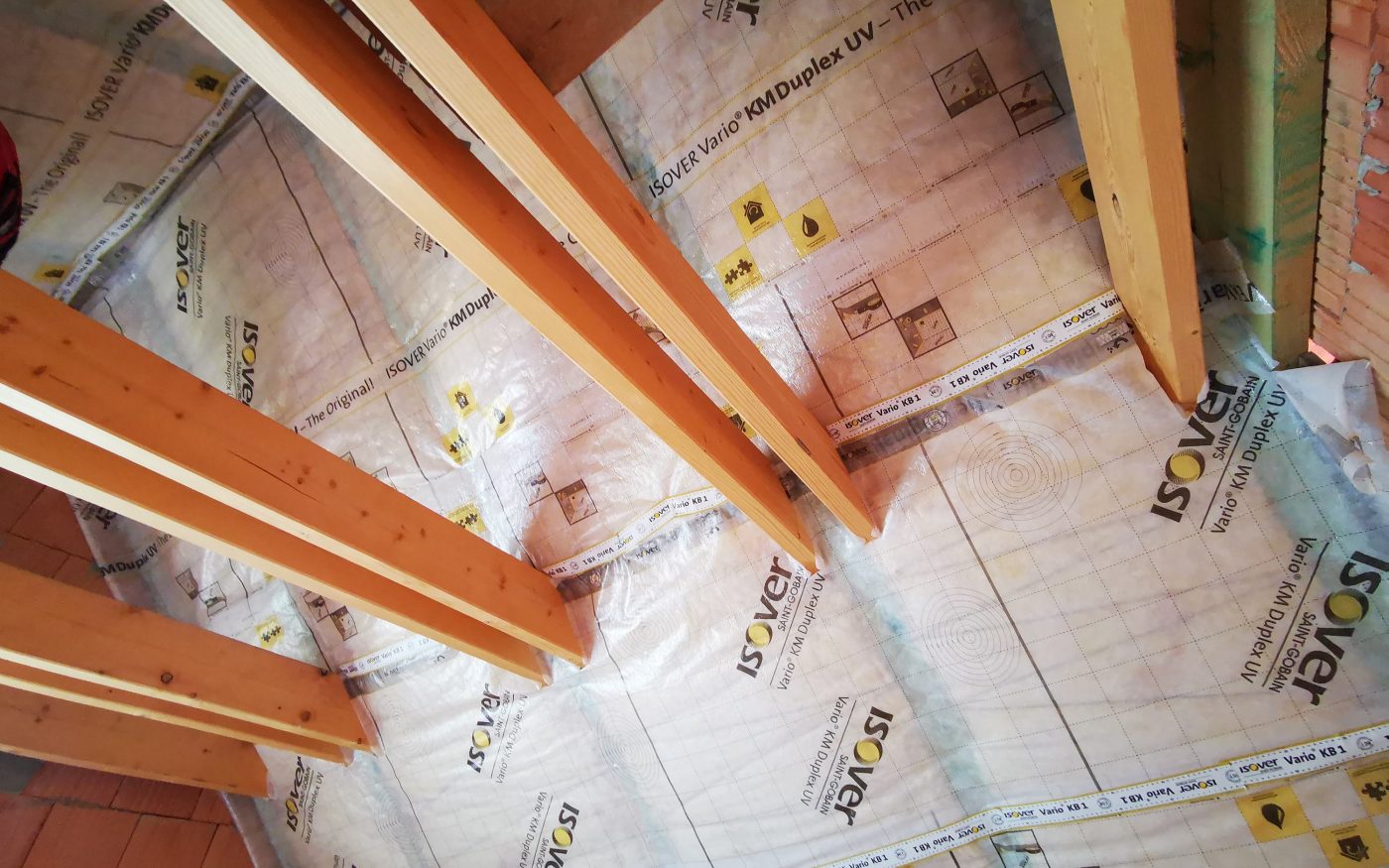 Fotografie rekuperace a zateplení podkroví | Vzorový e4 dům | Wienerberger