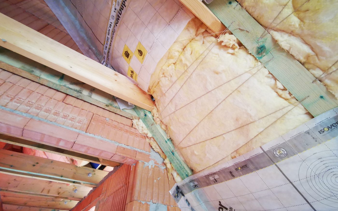 Fotografie rekuperace a zateplení podkroví | Vzorový e4 dům | Wienerberger