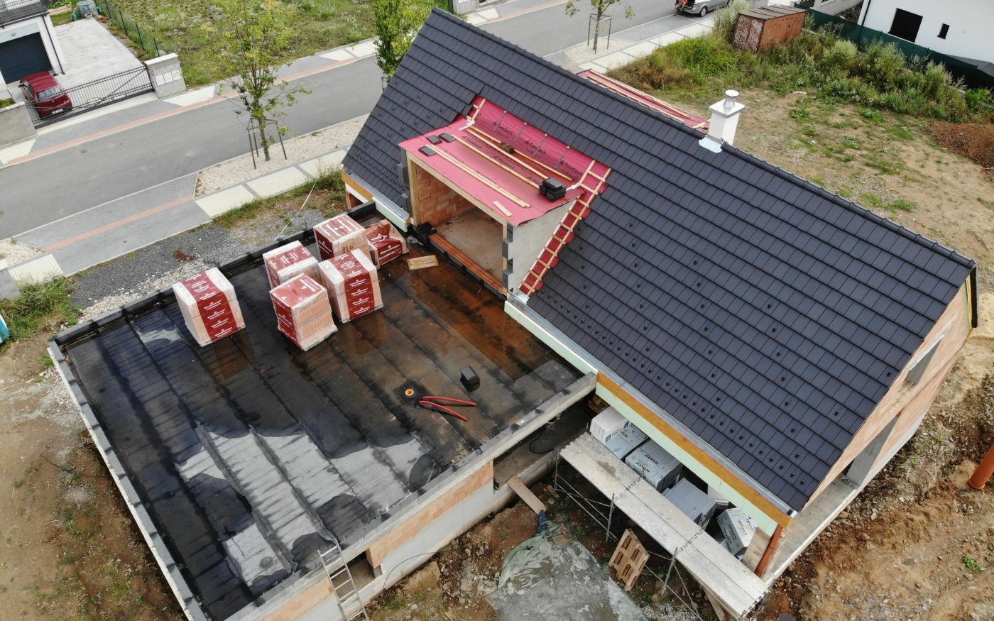 Příčky schody | Vzorový e4 dům | Wienerberger