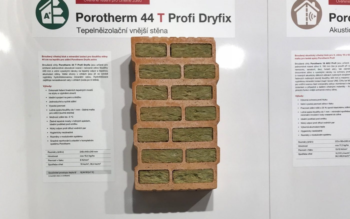 Fotografie z prezentace e4 na výstavách | Vzorový e4 dům | Wienerberger