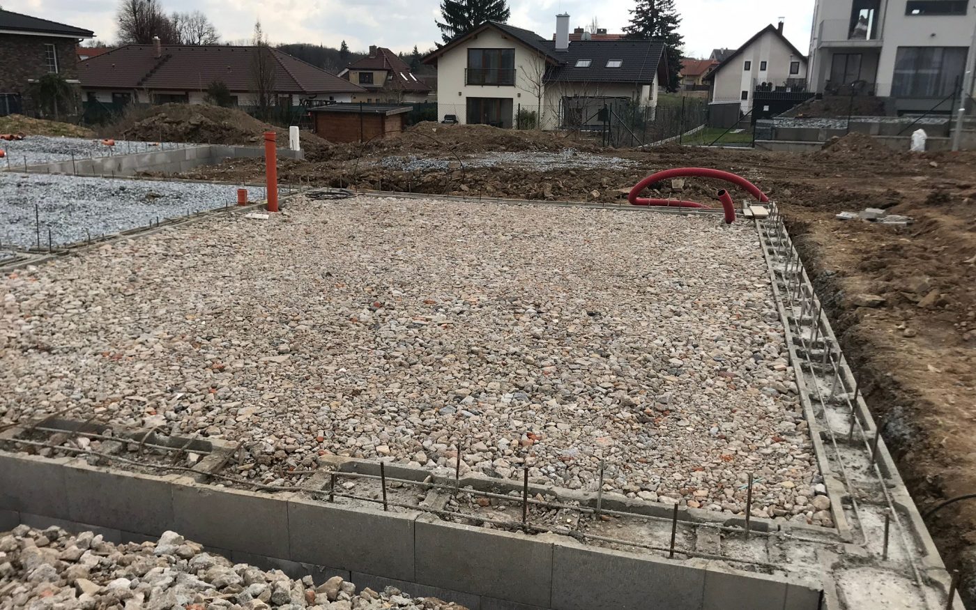 Fotografie řešení odvětrávacích kanálů | Vzorový e4 dům | Wienerberger