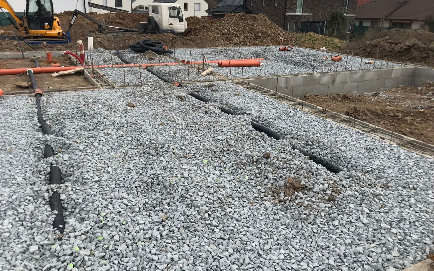 Fotografie řešení odvětrávacích kanálů | Vzorový e4 dům | Wienerberger