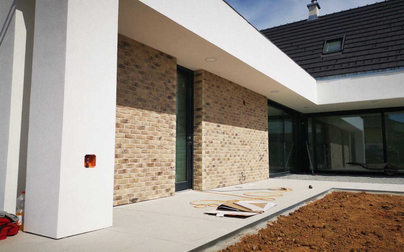 Fotografie venkovní dlažby | Vzorový e4 dům | Wienerberger