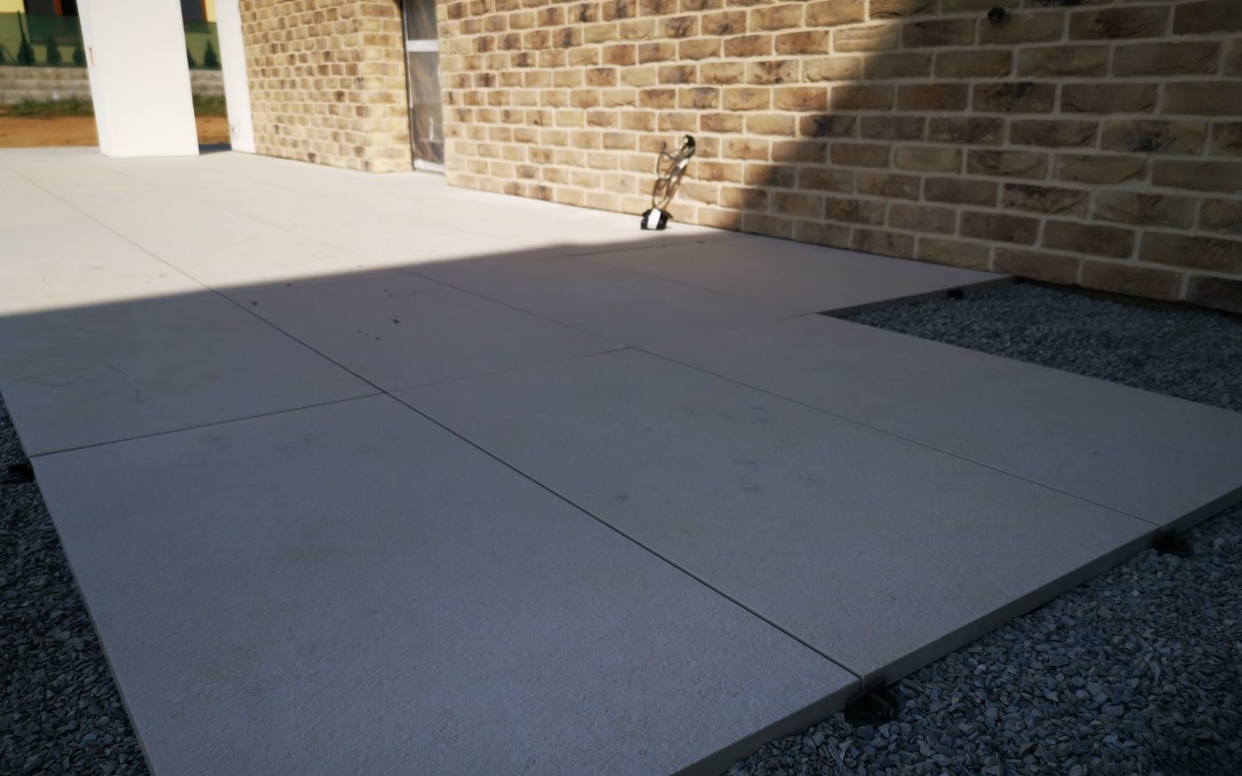 Fotografie z venkovní dlažby | Vzorový e4 dům | Wienerberger