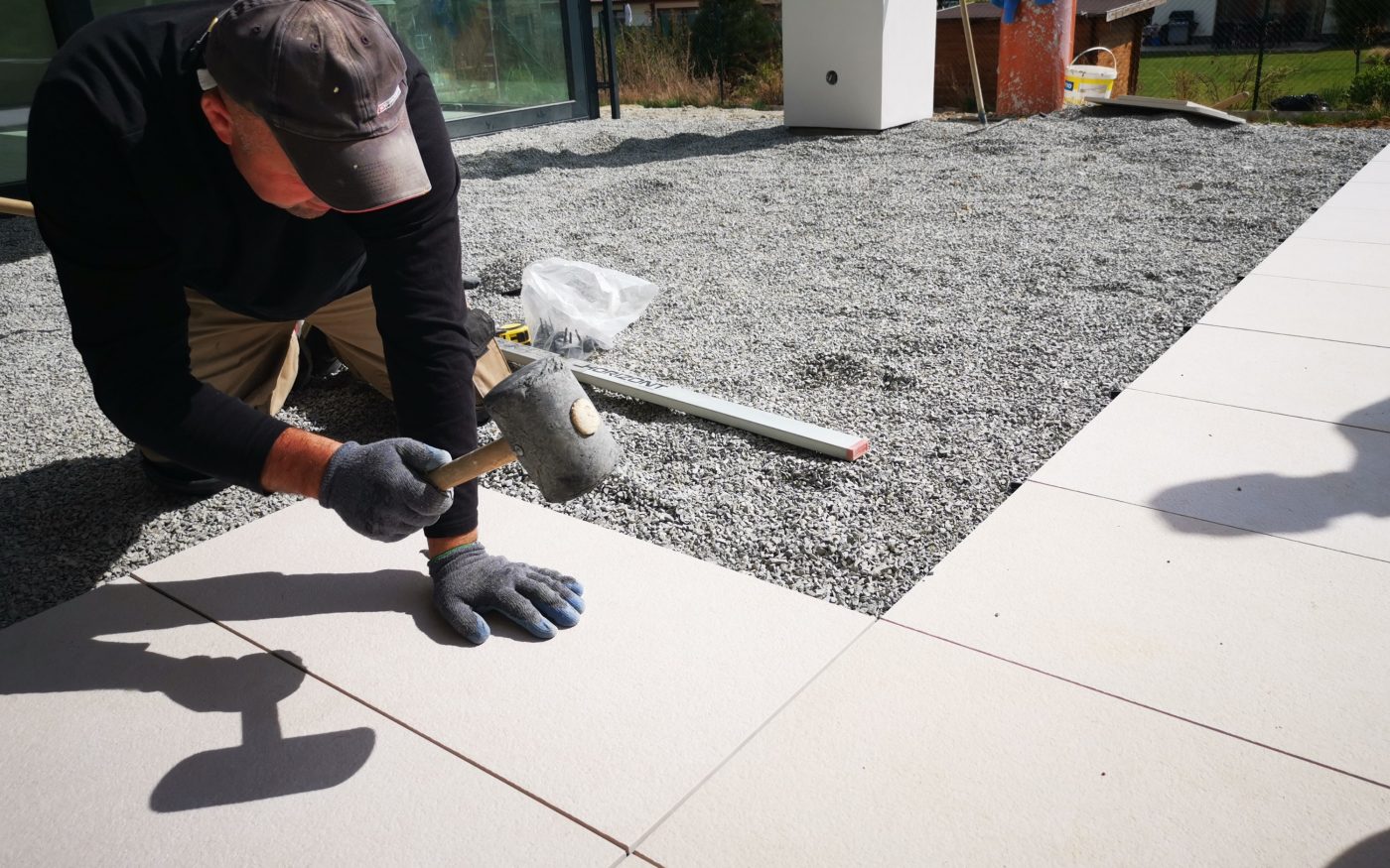 Fotografie venkovní dlažby | Vzorový e4 dům | Wienerberger