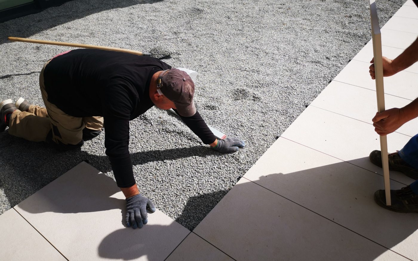 Fotografie venkovní dlažby | Vzorový e4 dům | Wienerberger