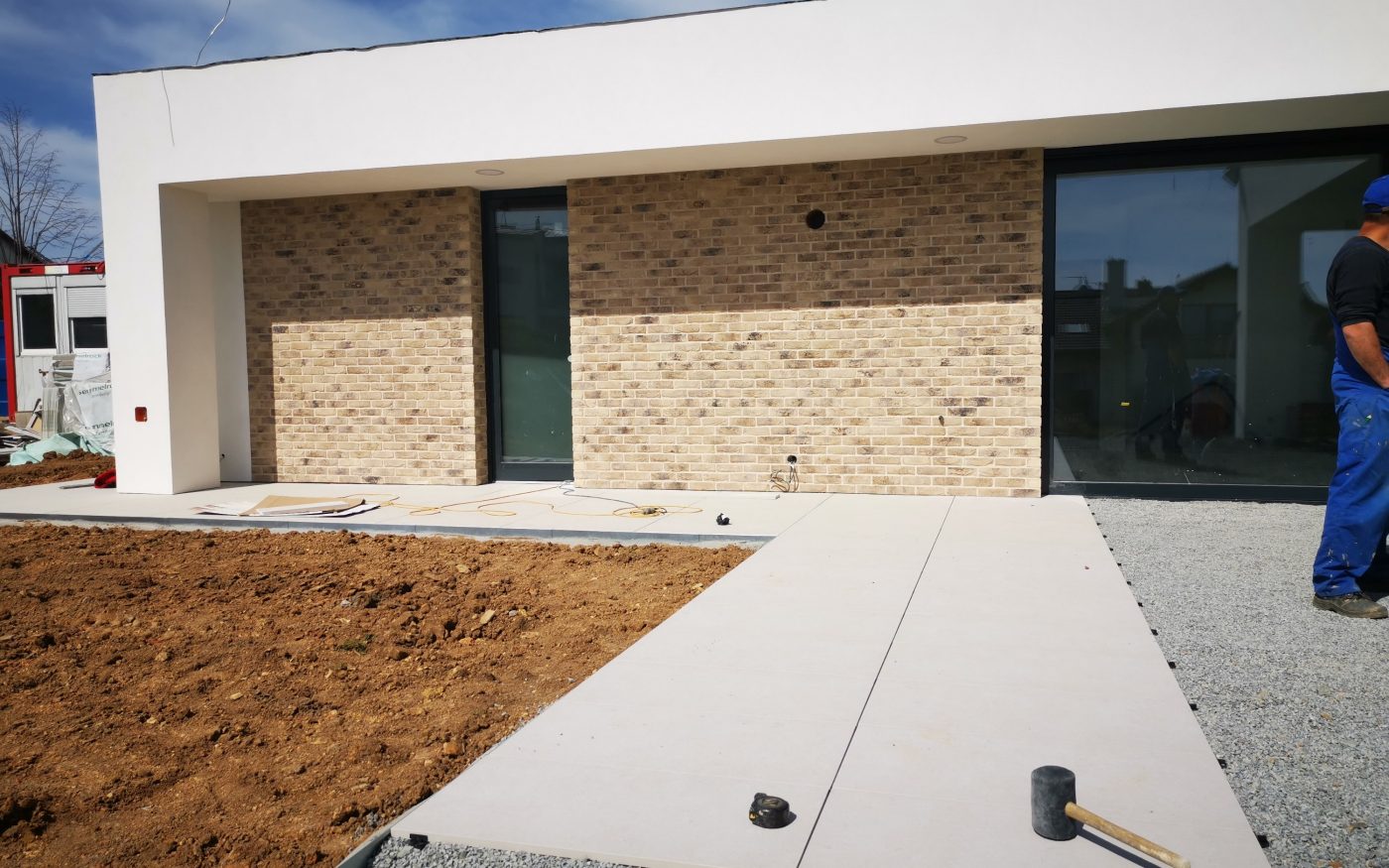 Fotografie venkovní dlažby | Vzorový e4 dům | Wienerberger