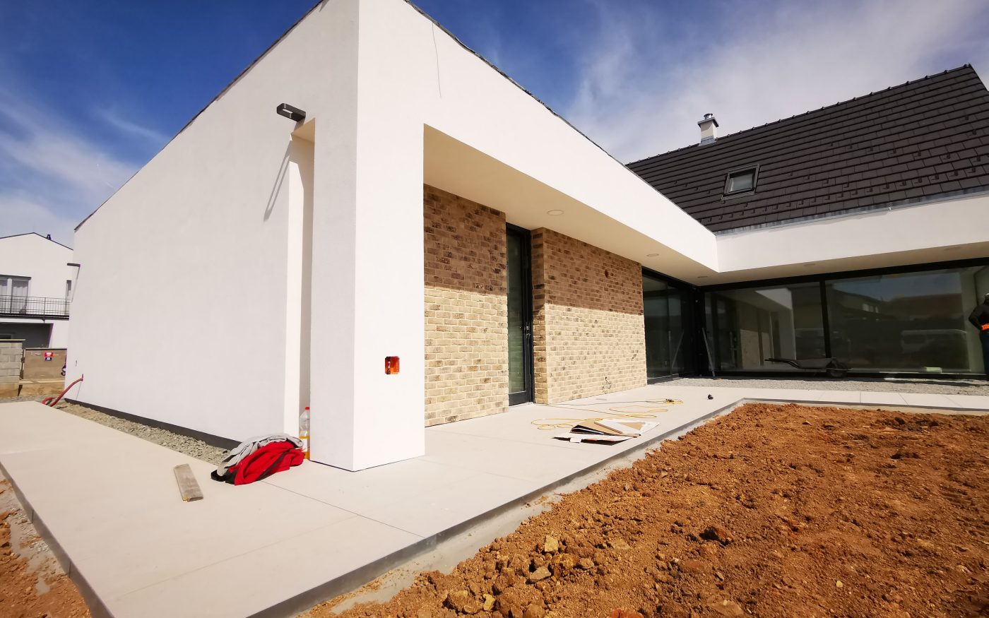 Fotografie venkovní dlažby | Vzorový e4 dům | Wienerberger