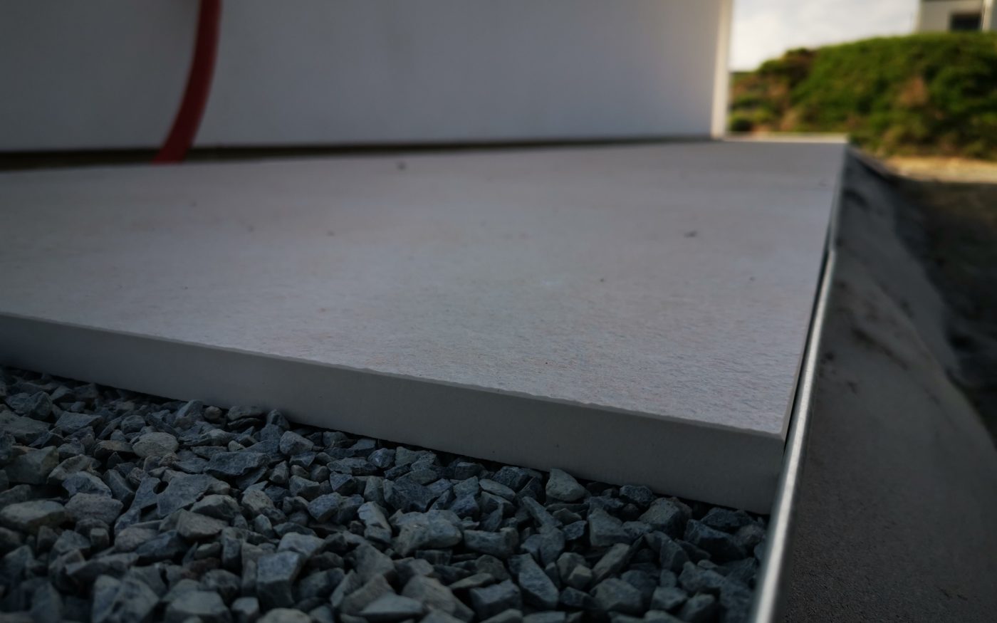 Fotografie z venkovní dlažby | Vzorový e4 dům | Wienerberger