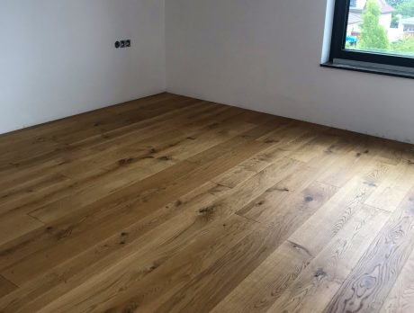 Fotografie - vnitřní dřevěné podlahy | Vzorový e4 dům | Wienerberger