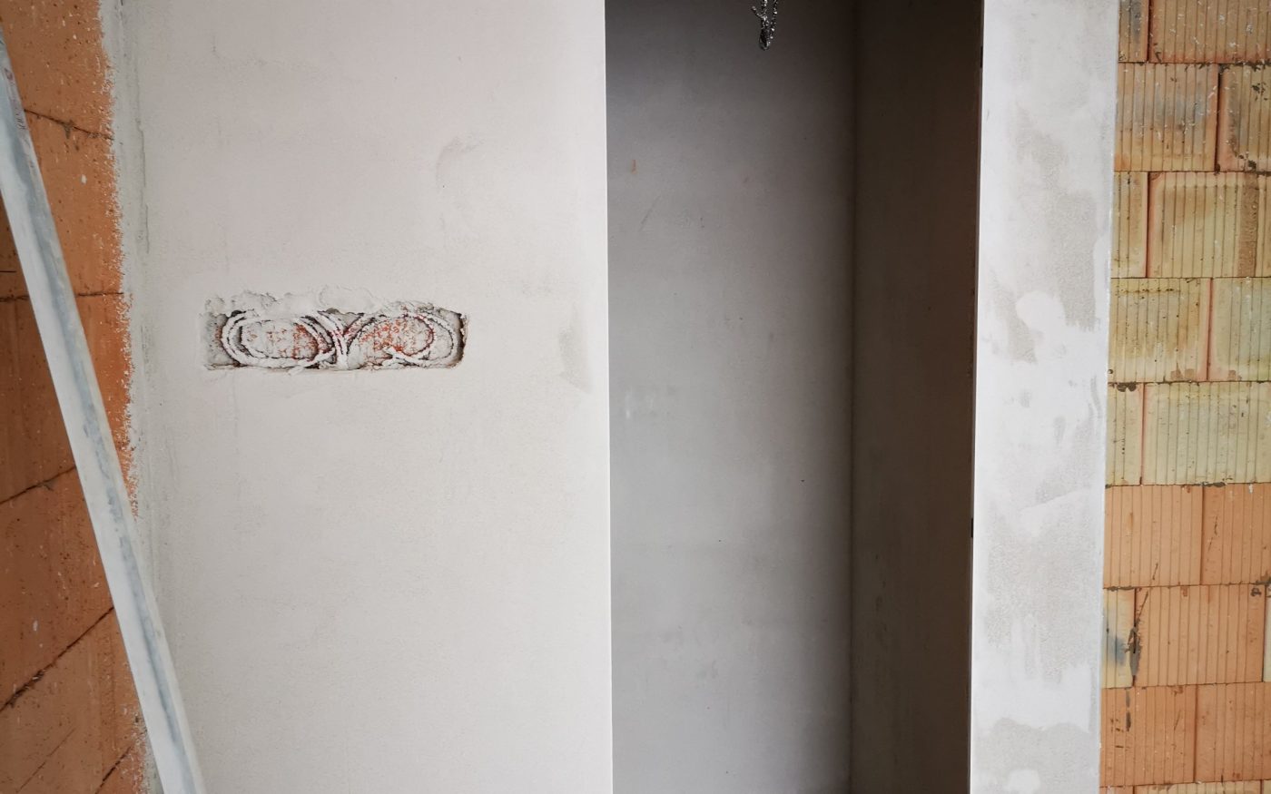 Fotografie vnitřních omítek | Vzorový e4 dům | Wienerberger