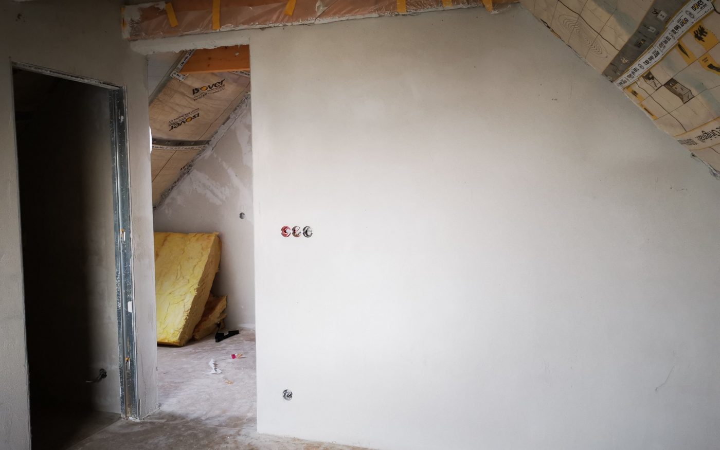 Fotografie střešních oken a vnitřních omítek | Vzorový e4 dům | Wienerberger