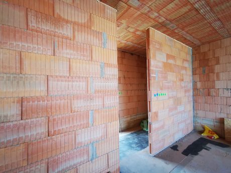 Příčky schody | Vzorový e4 dům | Wienerberger