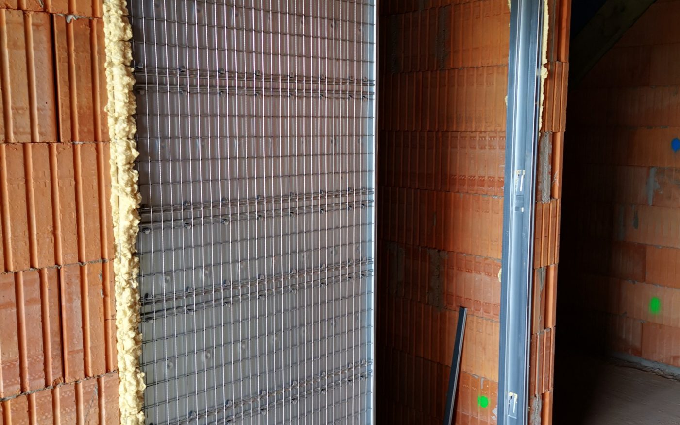 Příčky schody | Vzorový e4 dům | Wienerberger