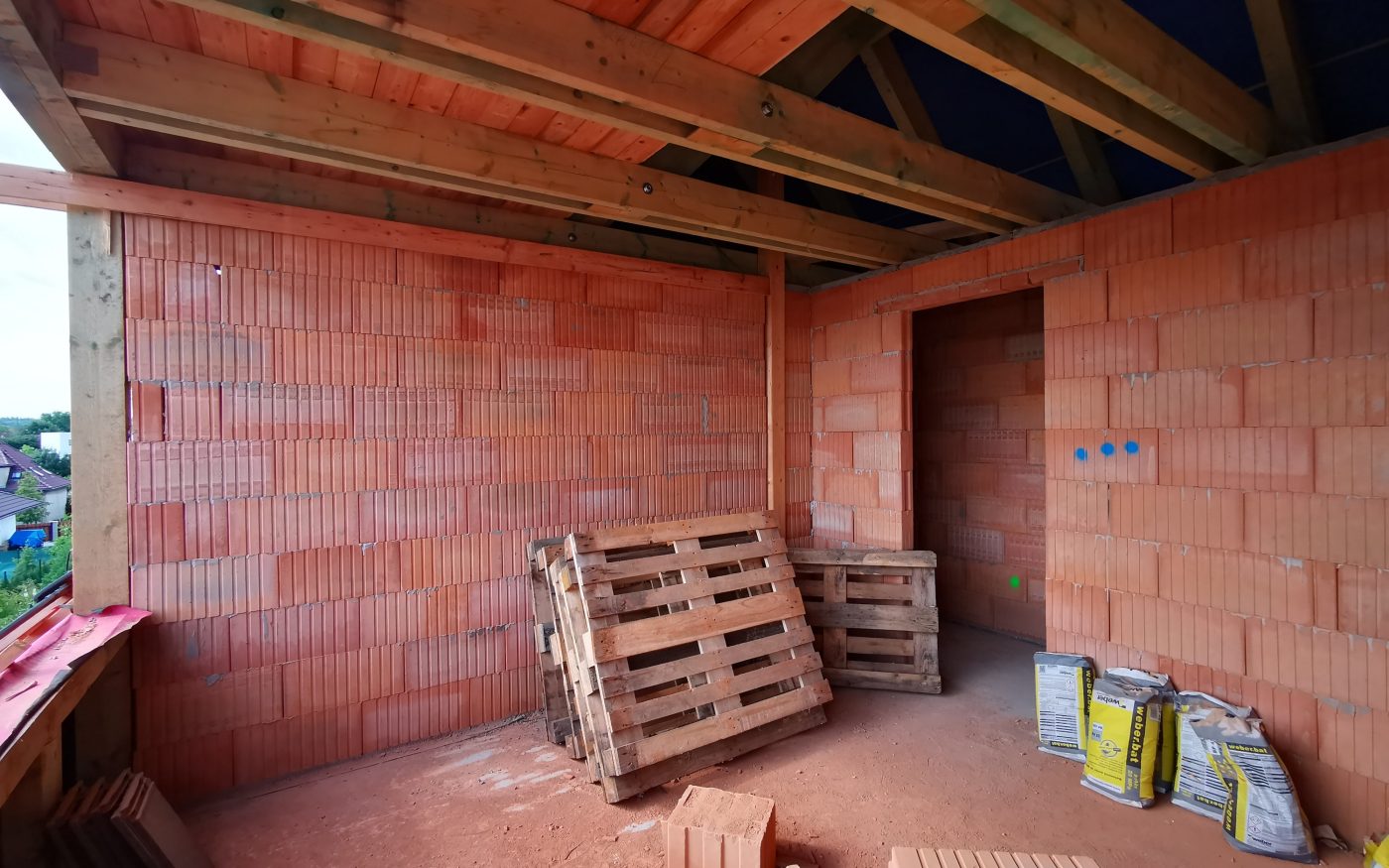 Příčky schody | Vzorový e4 dům | Wienerberger