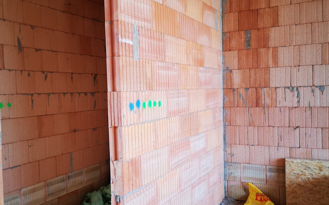 Příčky schody | Vzorový e4 dům | Wienerberger