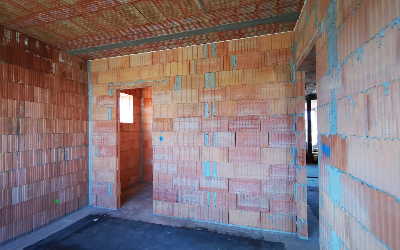 Příčky schody | Vzorový e4 dům | Wienerberger