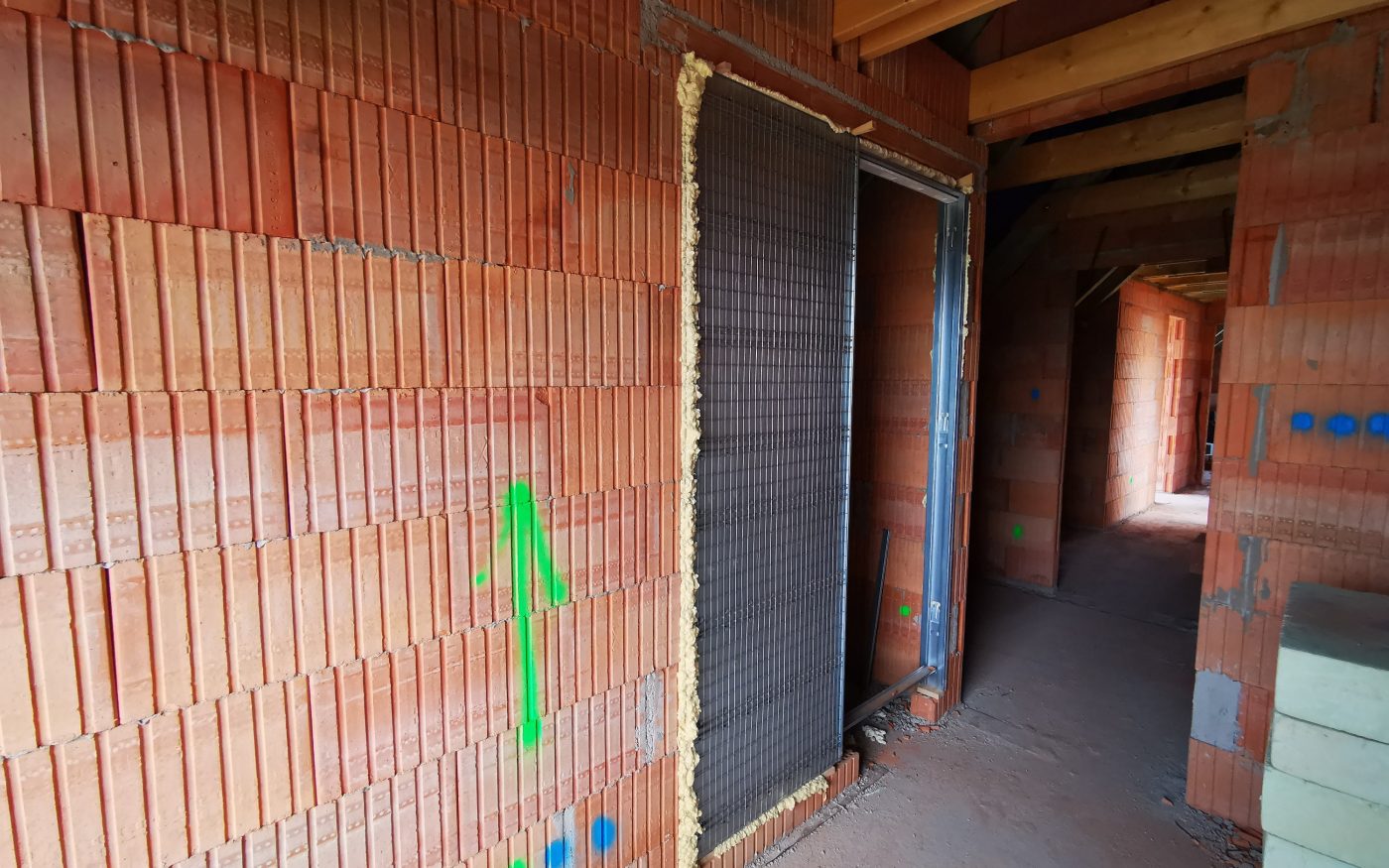 Příčky schody | Vzorový e4 dům | Wienerberger