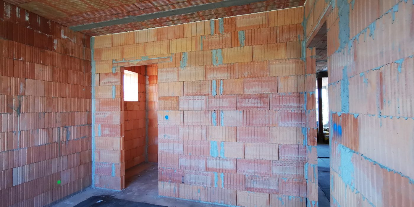 Příčky schody | Vzorový e4 dům | Wienerberger