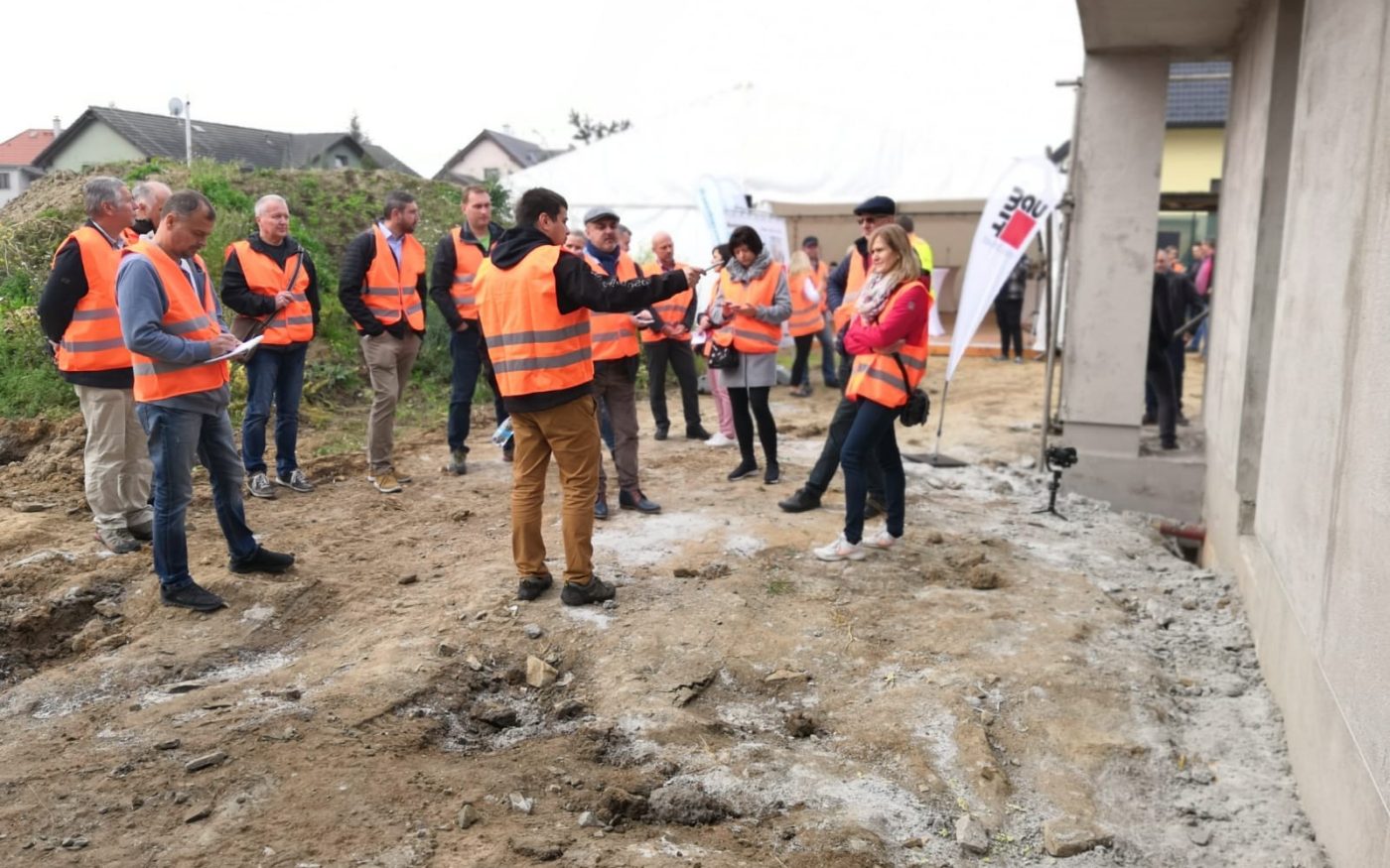 Fotografie ze vzorového domu, který vstupuje do další etapy | Vzorový e4 dům | Wienerberger