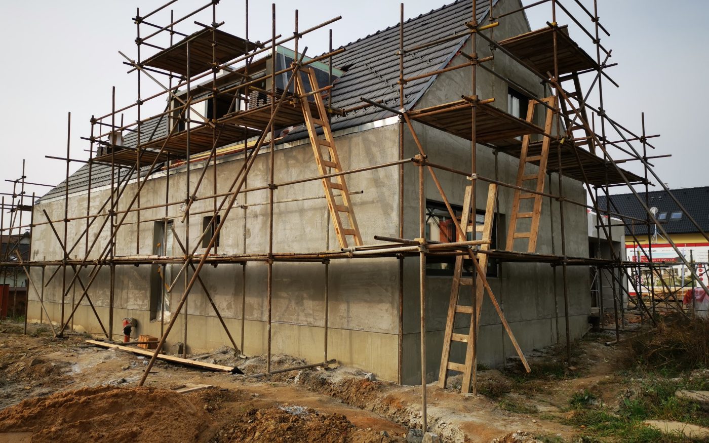 Fotografie ze vzorového domu, který vstupuje do další etapy | Vzorový e4 dům | Wienerberger