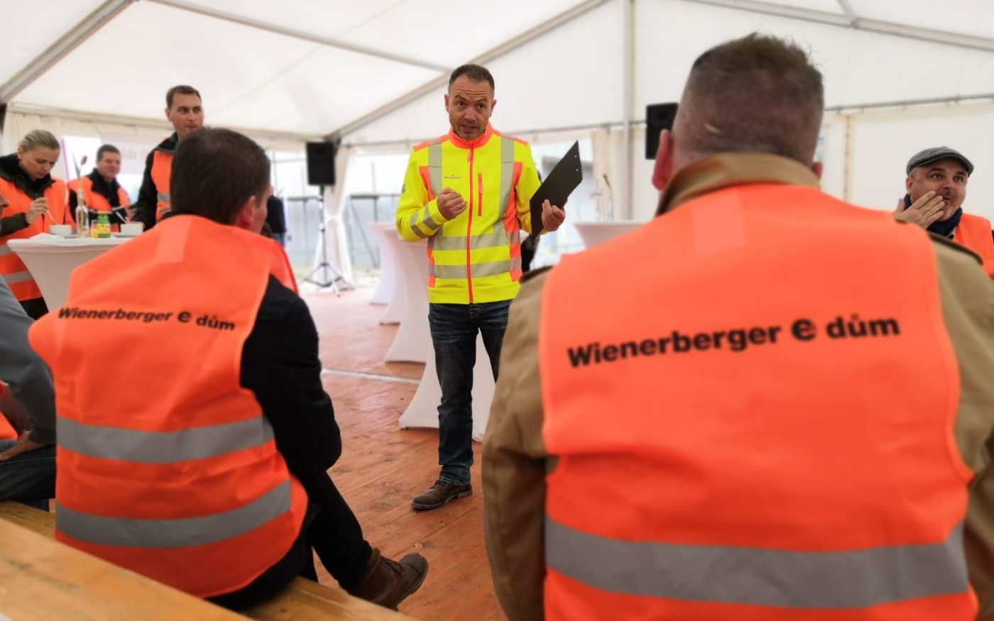 Fotografie ze vzorového domu, který vstupuje do další etapy | Vzorový e4 dům | Wienerberger