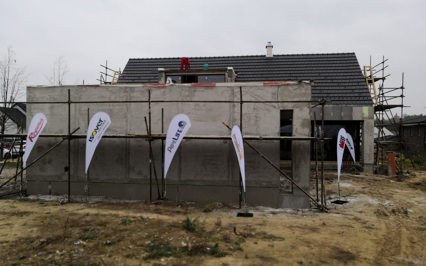 Fotografie ze vzorového domu, který vstupuje do další etapy | Vzorový e4 dům | Wienerberger