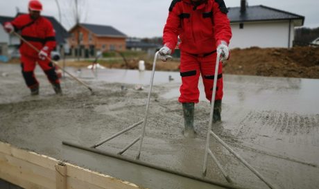 Fotografie základové desky | Vzorový e4 dům | Wienerberger