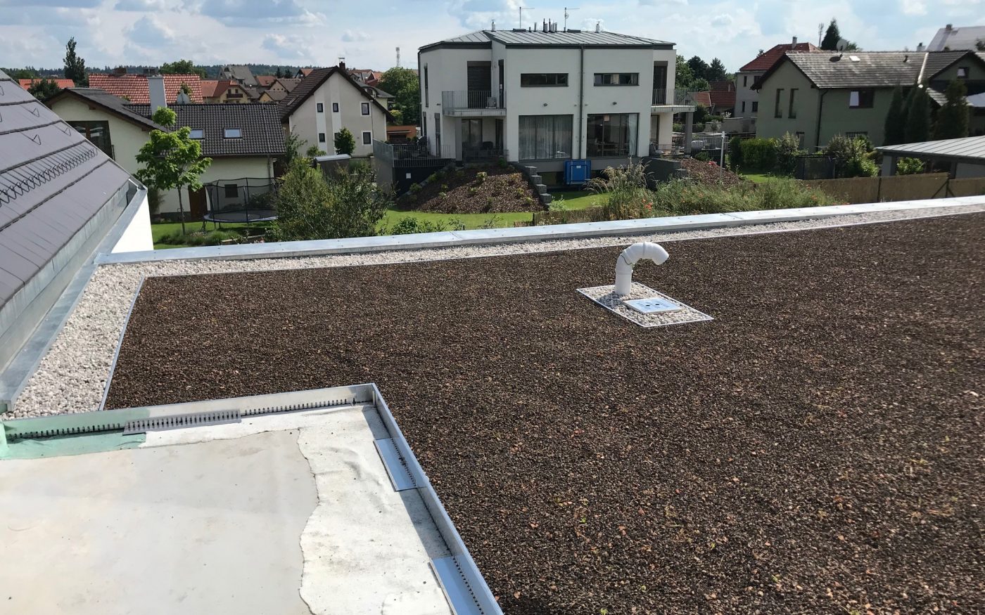 Fotografie - zelená střecha | Vzorový e4 dům | Wienerberger