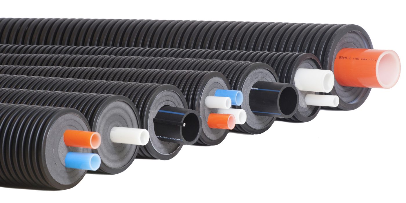 Předizolované systémy pro rozvody energií TERRENDIS | Průmyslový partner e4 | Pipelife