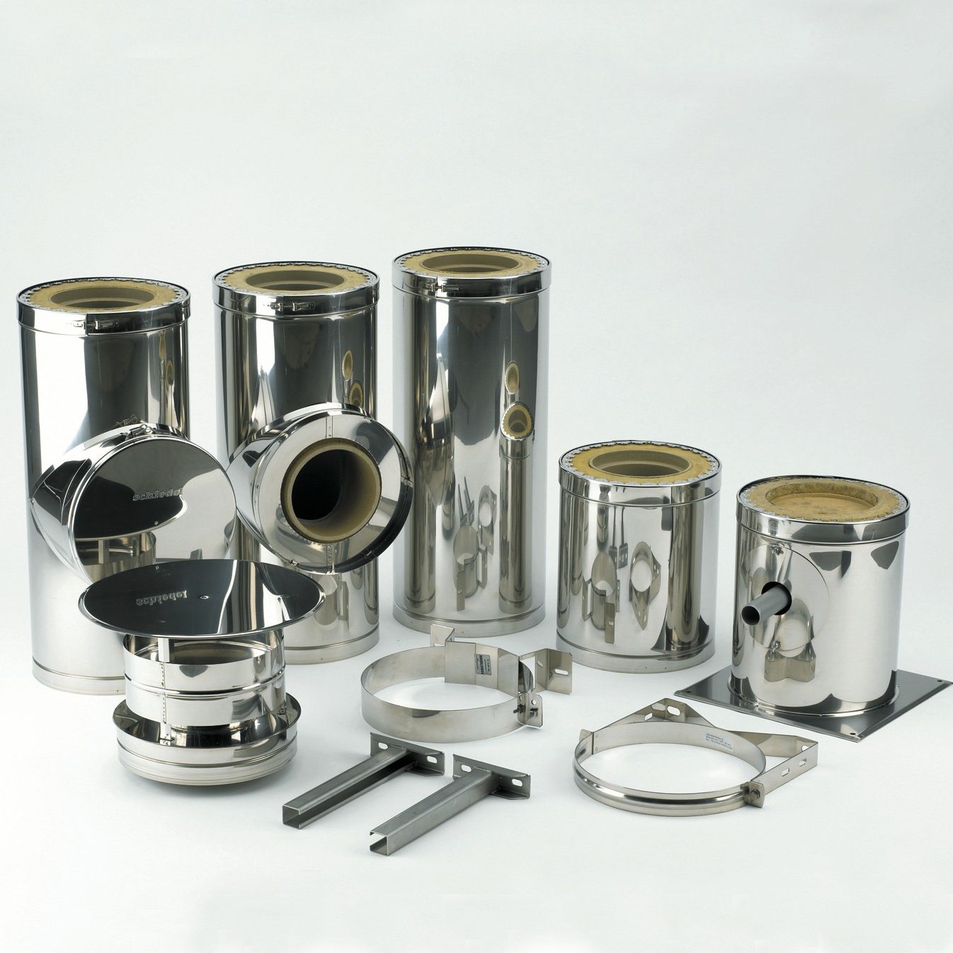 Schiedel KRESTAR, lehký nerezový komín s izostatickou vložkou pro interiér i exteriér | Průmyslový partner e4 | Schiedel