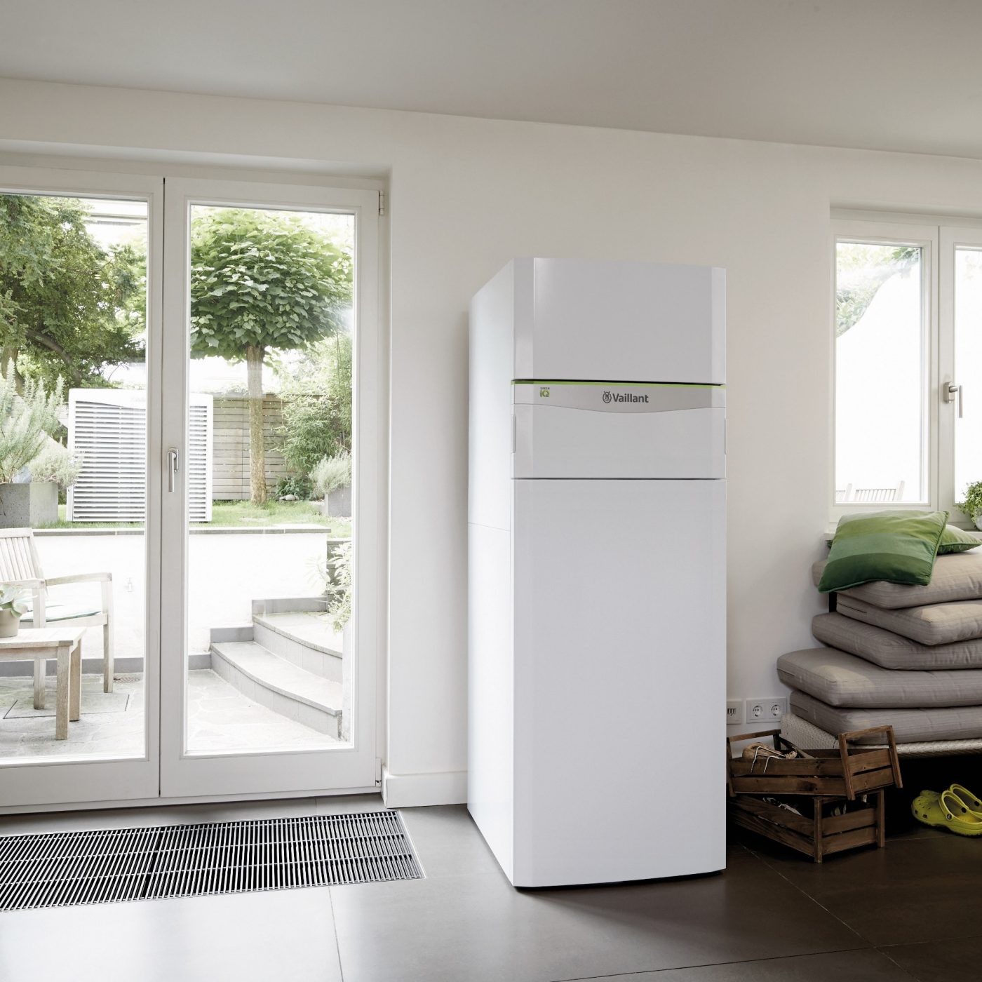 Tepelné čerpadlo flexoCOMPACT exclusive | Průmyslový partner e4 | Vaillant