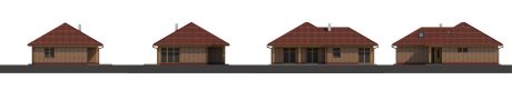 Pohledy ze všech stran - typový projekt - DENISA 2.01 | Wienerberger e4 dům