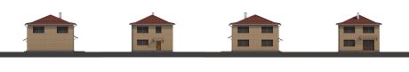 Pohledy ze všech stran - typový projekt - HELENA 6.04 | Wienerberger e4 dům