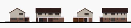 Pohledy ze všech stran - typový projekt - LEONA I KLASIK | Wienerberger e4 dům