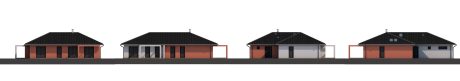 Pohledy ze všech stran - typový projekt - MIRKA 1.01 | Wienerberger e4 dům