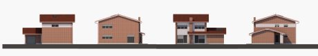 Pohledy ze všech stran - typový projekt - NERO 2.0502 | Wienerberger e4 dům