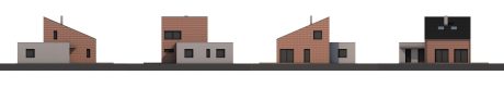 Pohledy ze všech stran - typový projekt - ZORA 1.01 | Wienerberger e4 dům