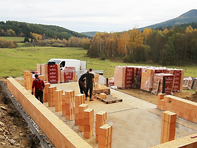 Wienerberger e4 dům - landing page