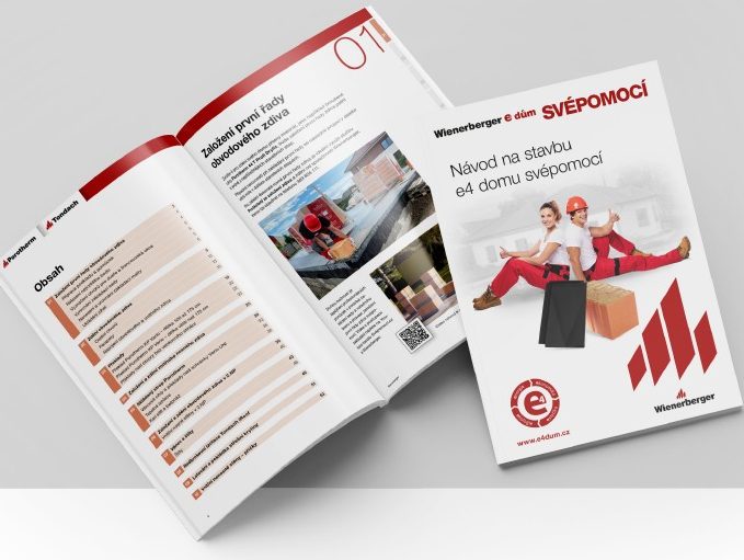 Velký banner - Příručka Svépomocí | Wienerberger e4 dům